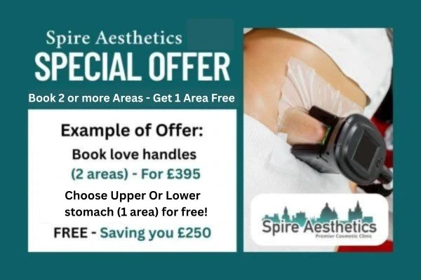 Fat Freezing Promotion Wigan from Spire Aesthetics - Book Today!