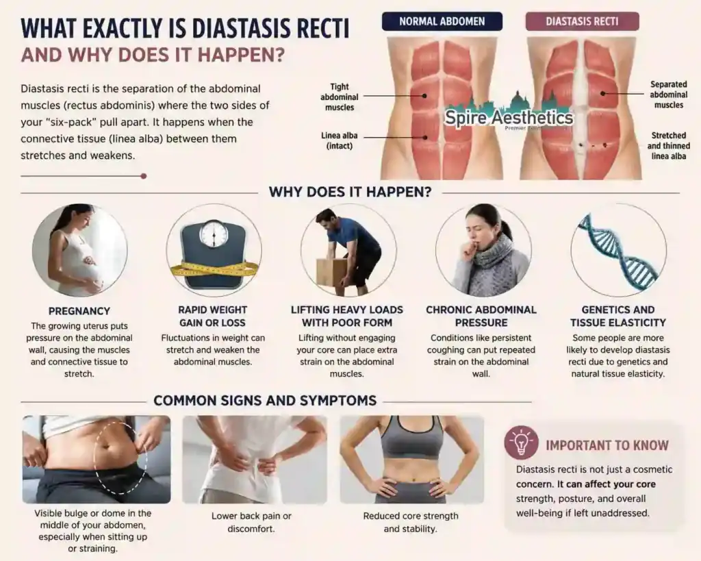 What Exactly Is Diastasis Recti and Why Does It Happen Wigan?