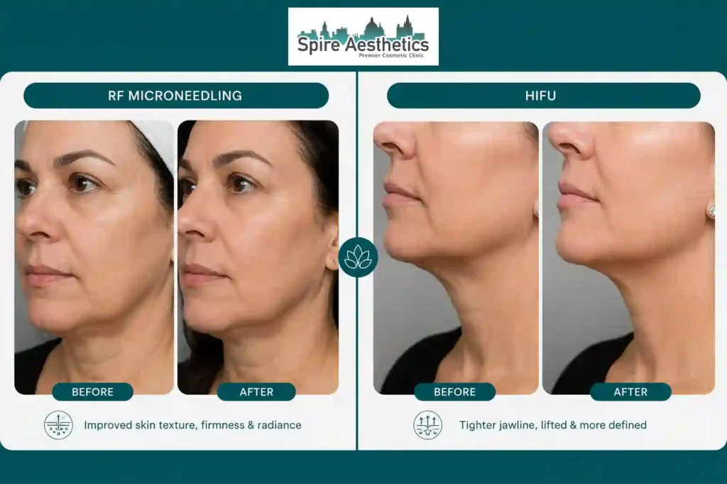 Can RF Microneedling and HIFU Be Combined Wigan?